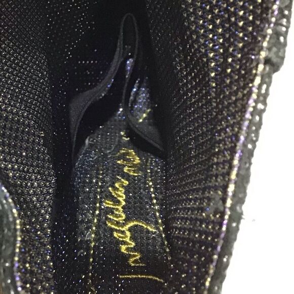 Irregular Choice Black Leather Anna Bell Trolley Chunky Heel Platform Ankle Boot - Picture 11 of 16